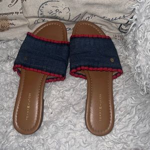 Tommy slide sandals